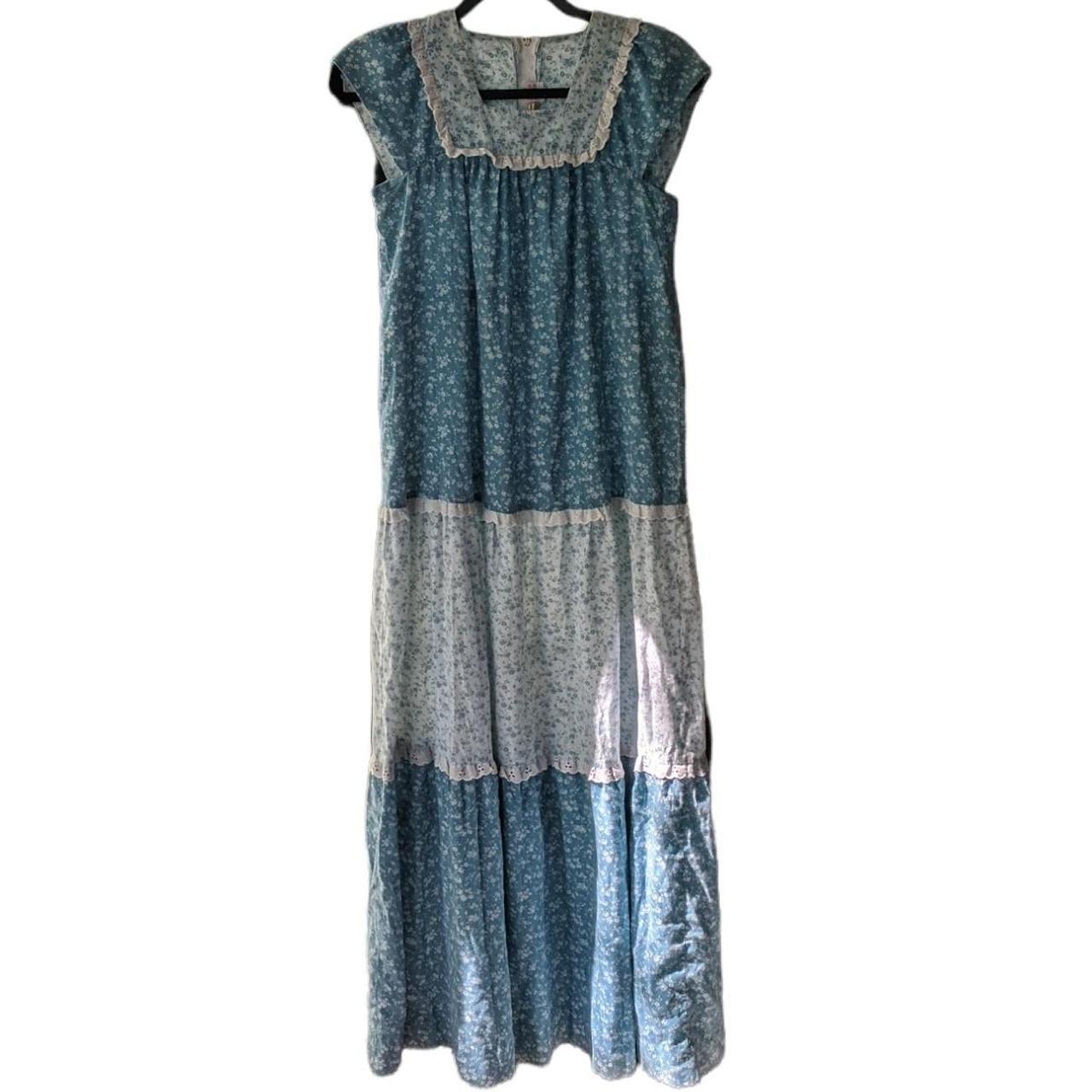 Vintage 60s prairie nap dress. Featuring a... - Depop