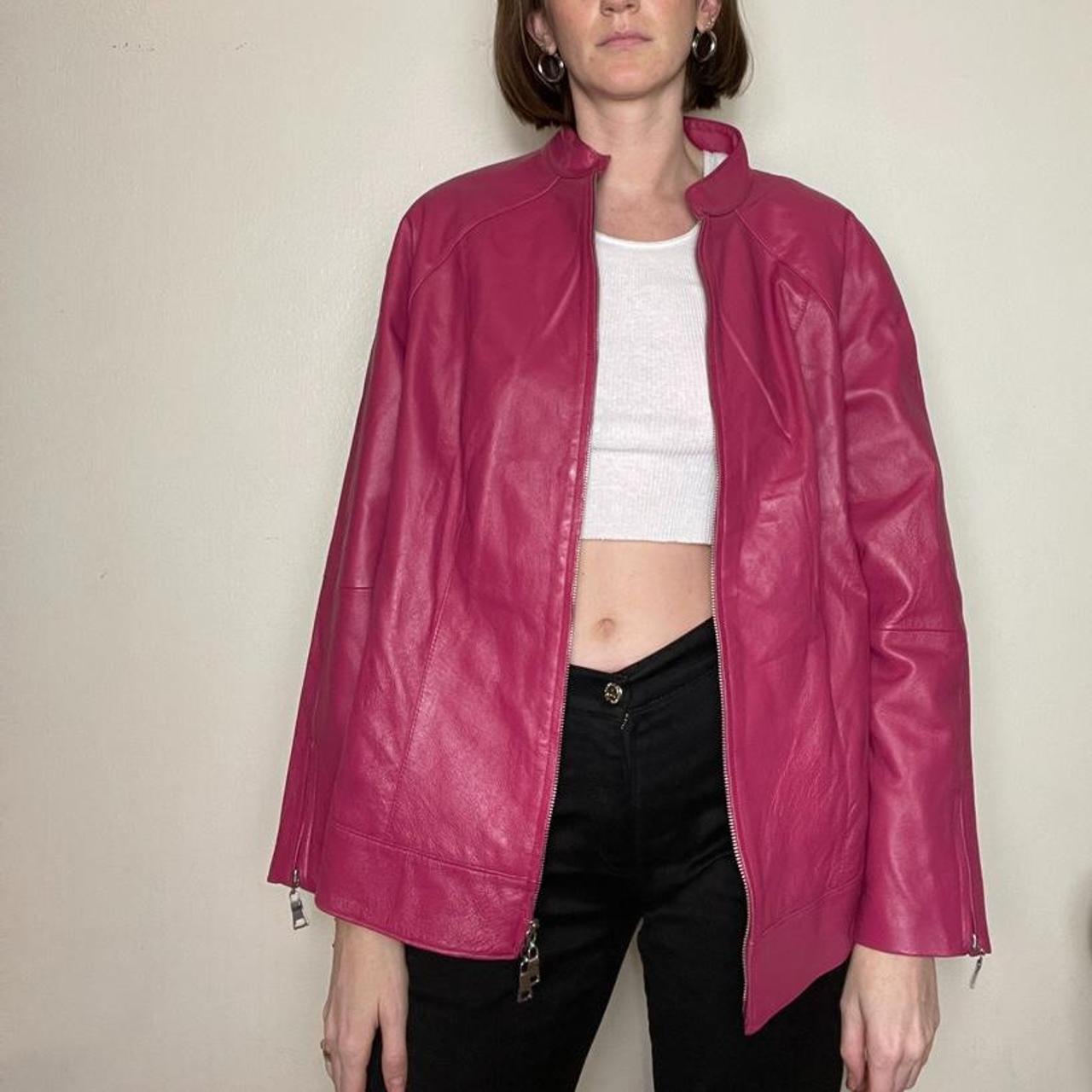 Women's Pink Jacket | Depop