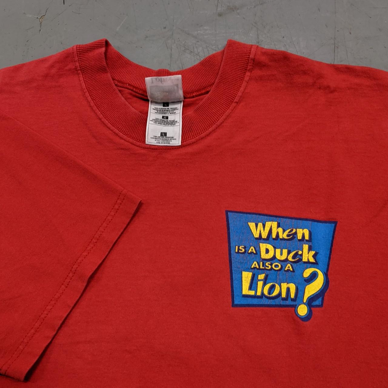 American Vintage Men's Red and Yellow T-shirt (3)