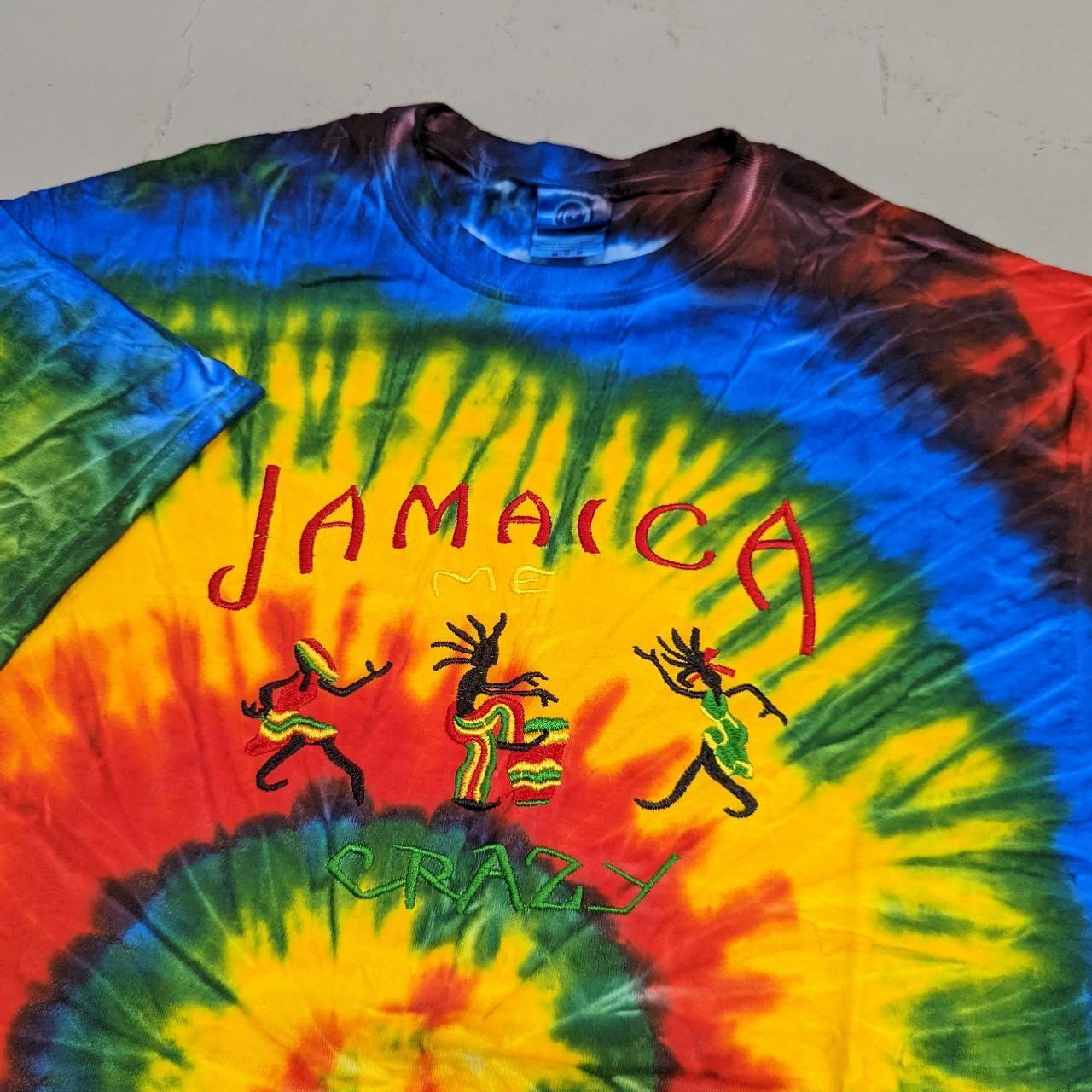 jamaican tie dye shirt