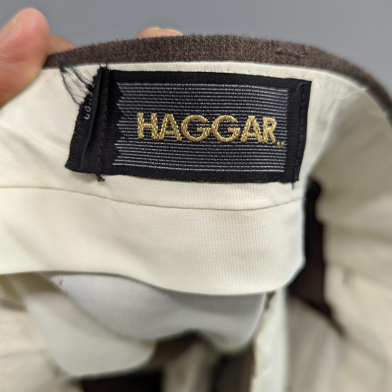 Haggar Men's Brown Trousers (4)