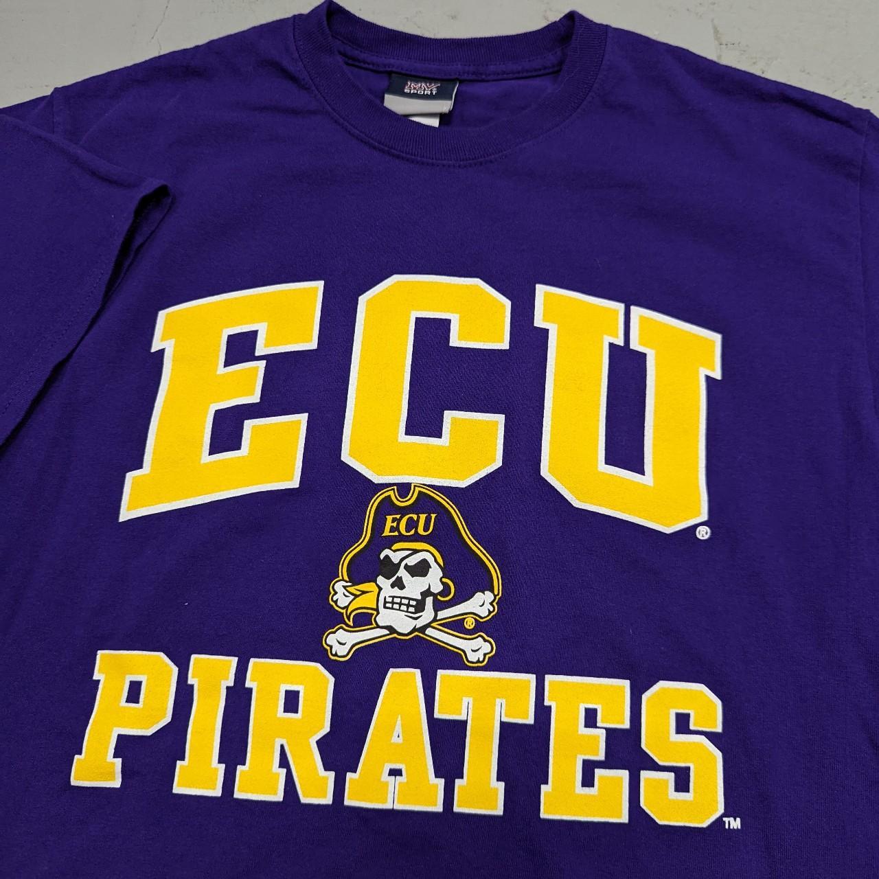 East Carolina University ECU Shirt Purple Pirates Depop