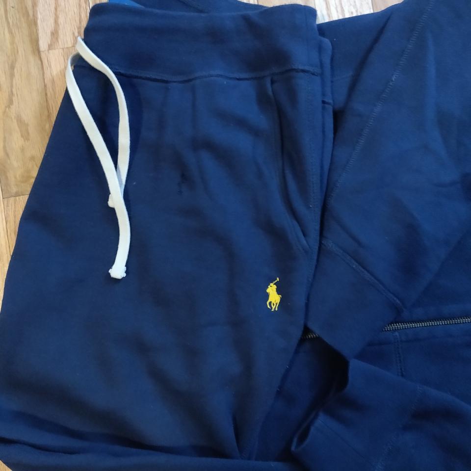 Navy blue best sale polo sweatsuit