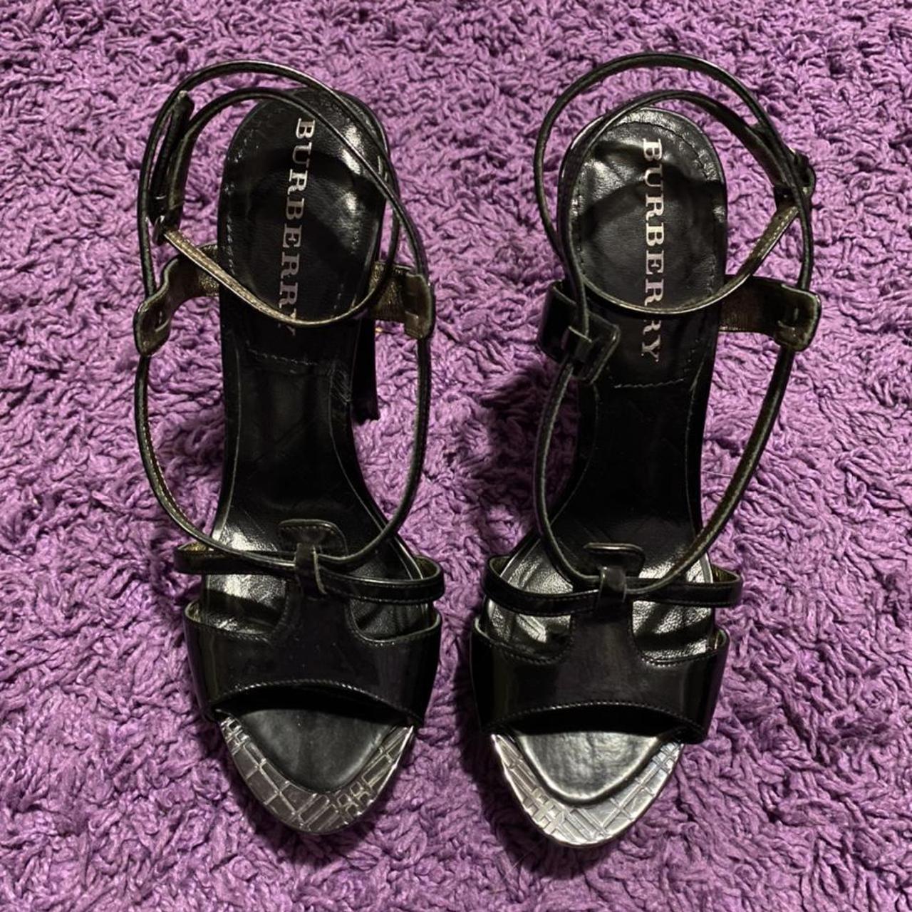 Product Image 3 - Burberry Stiletto Open Toe Sandals
Color:
