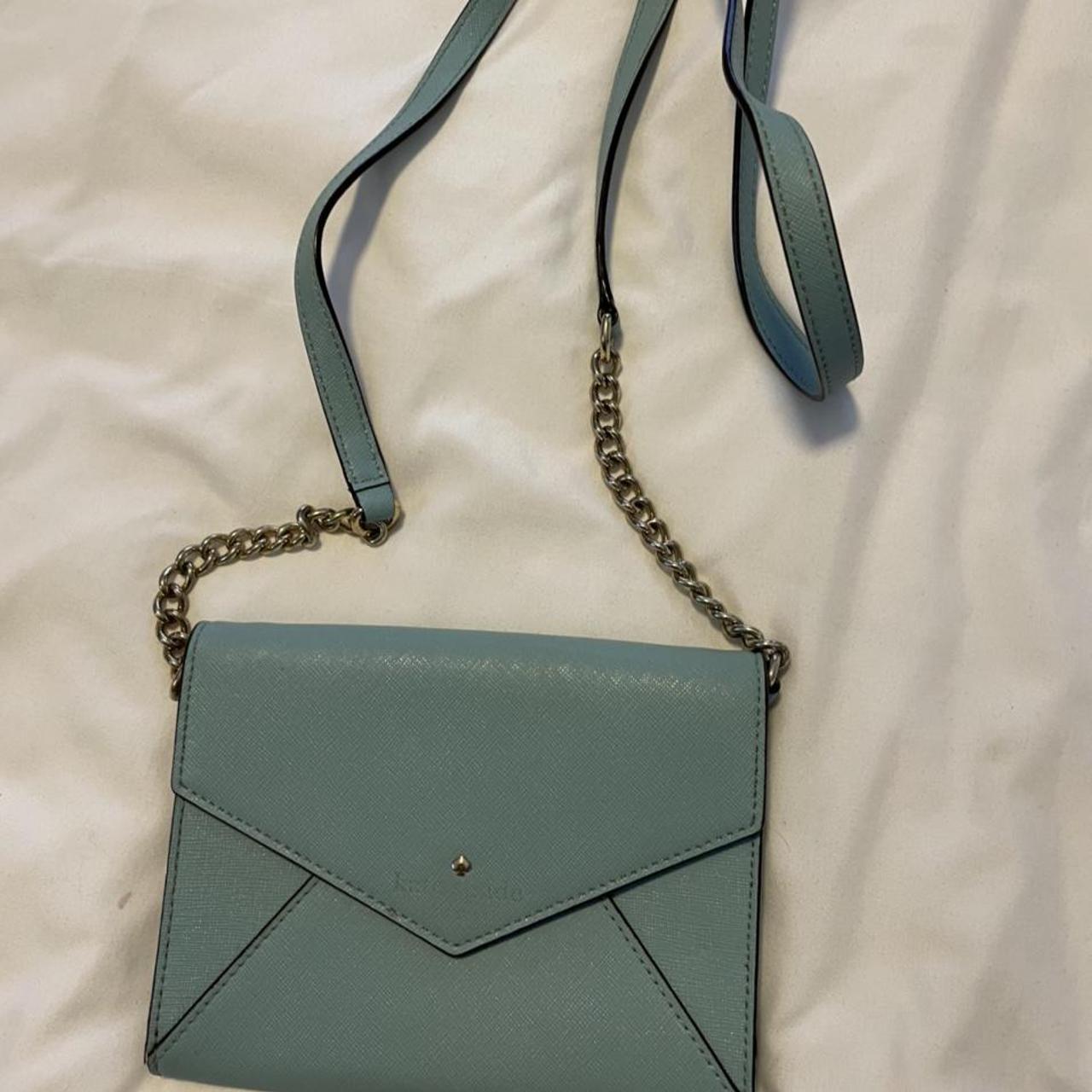 Bright blue Kate Spade crossbody bag. Small/medium - Depop