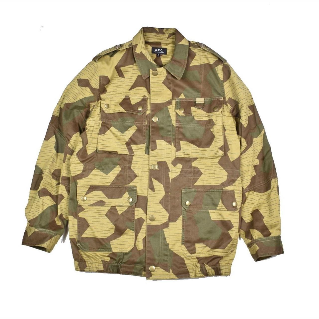 Apc camo store jacket