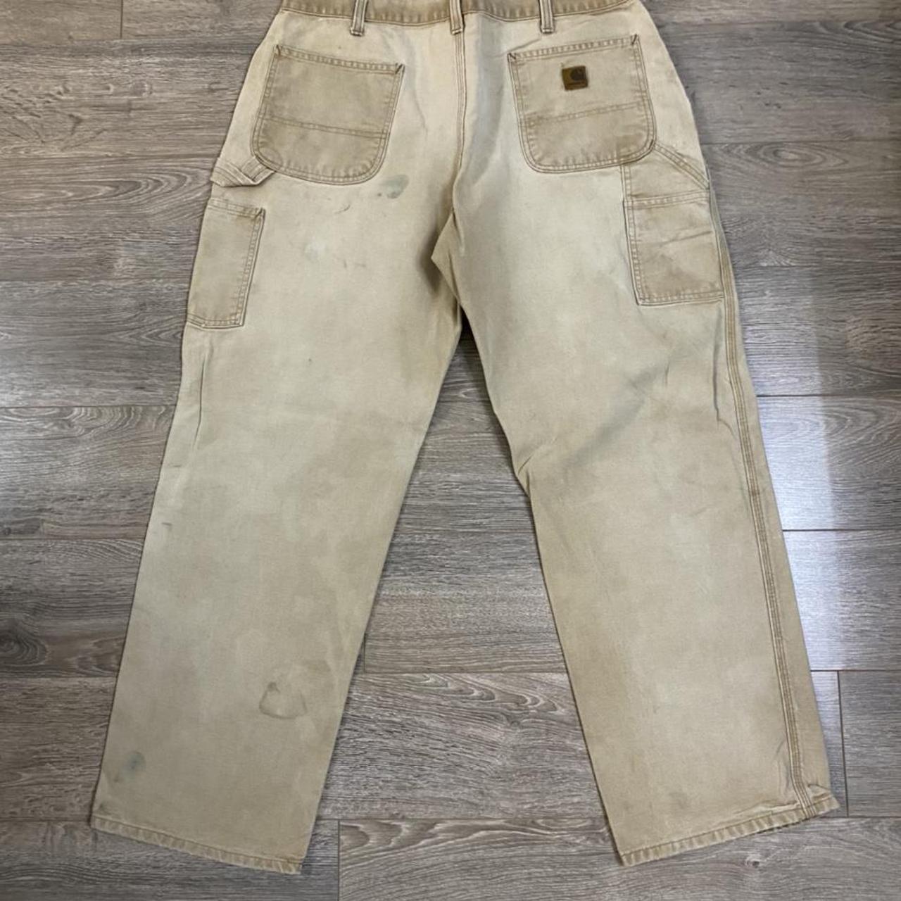 brown carhartt trousers