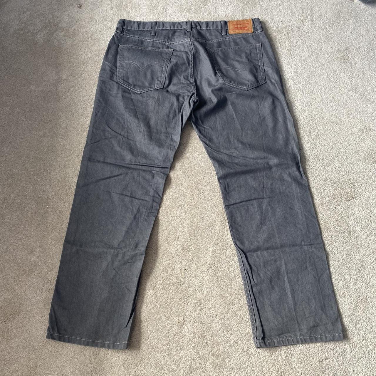 Vintage 559 Levi’s Grey Jeans 00s Casual Waist -... - Depop