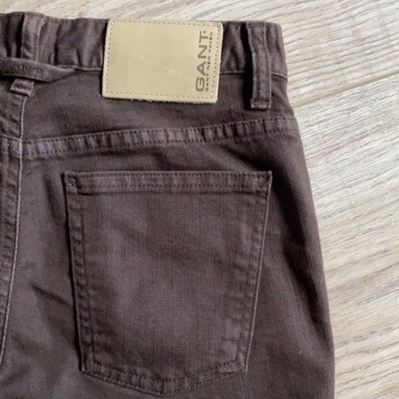 Gant brown jeans straight NEW!!! Never worn Mid... - Depop