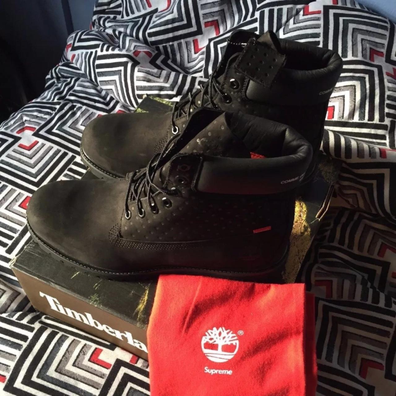 Supreme cdg timberland on sale