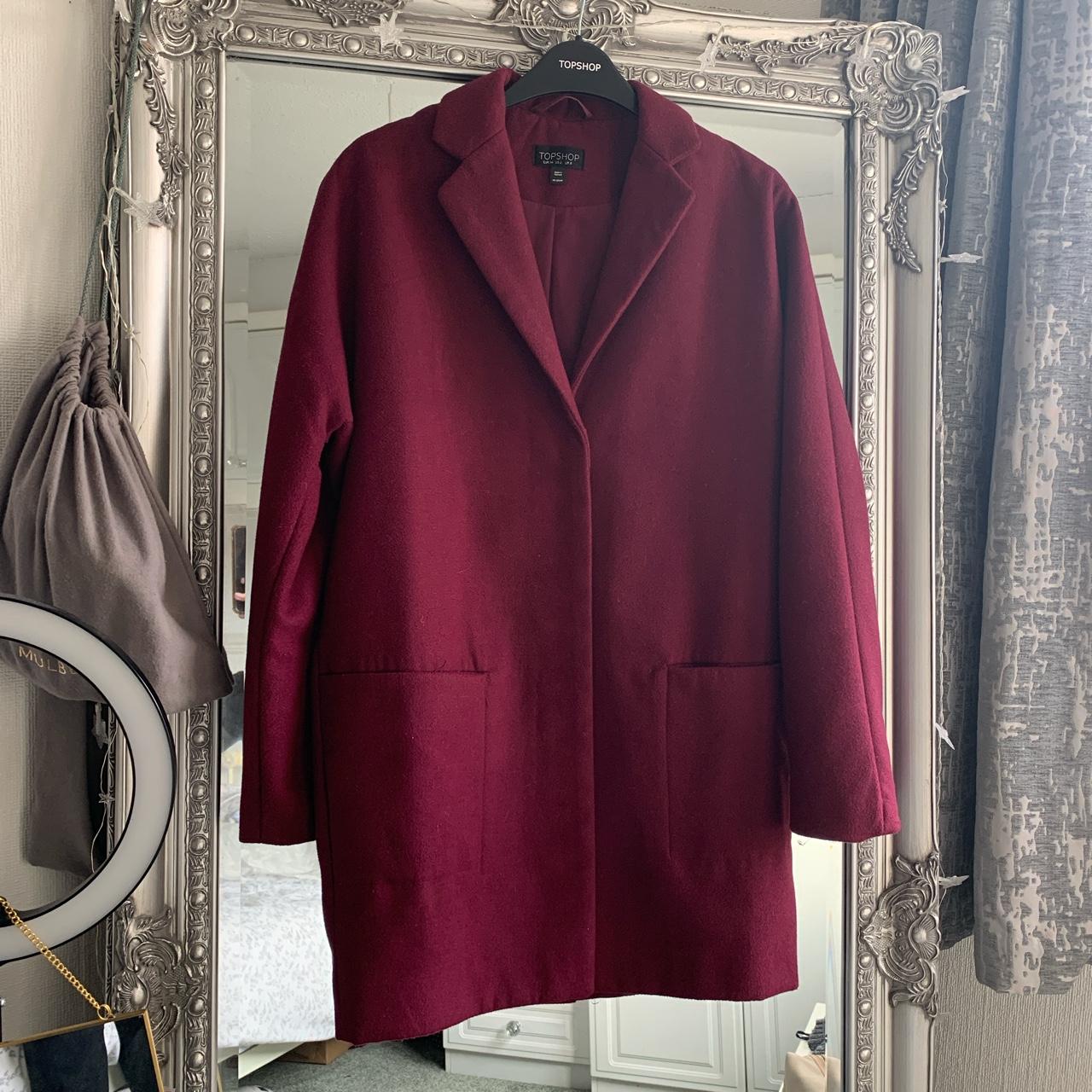 topshop boyfriend coat