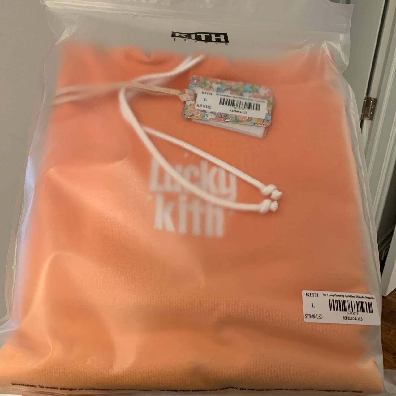 Kith clearance orange hoodie