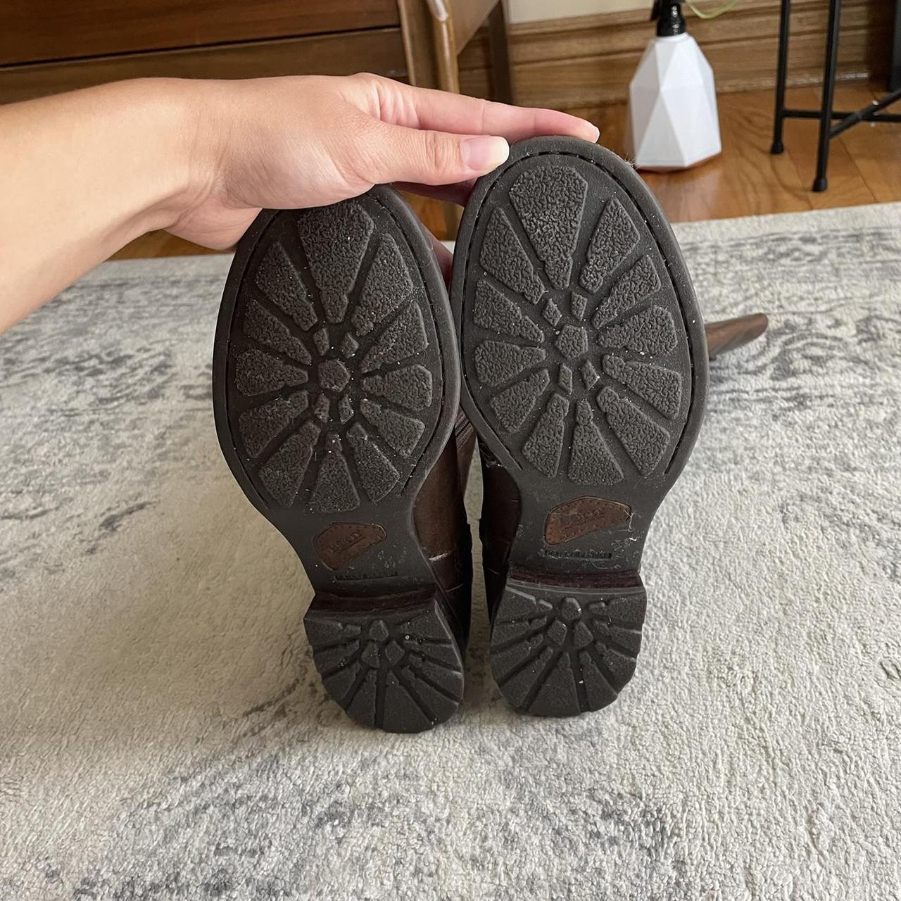 Born Women's Brown Boots Depop