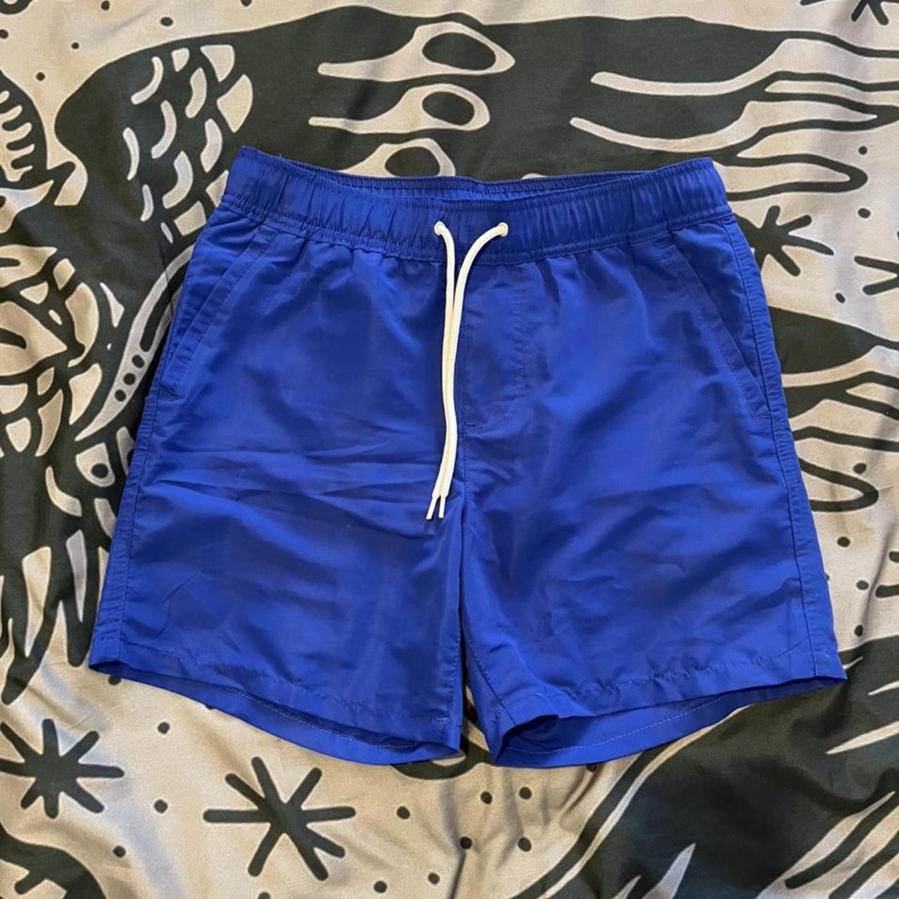 Blue swim trunks 💙 Size Xtra Small in... - Depop