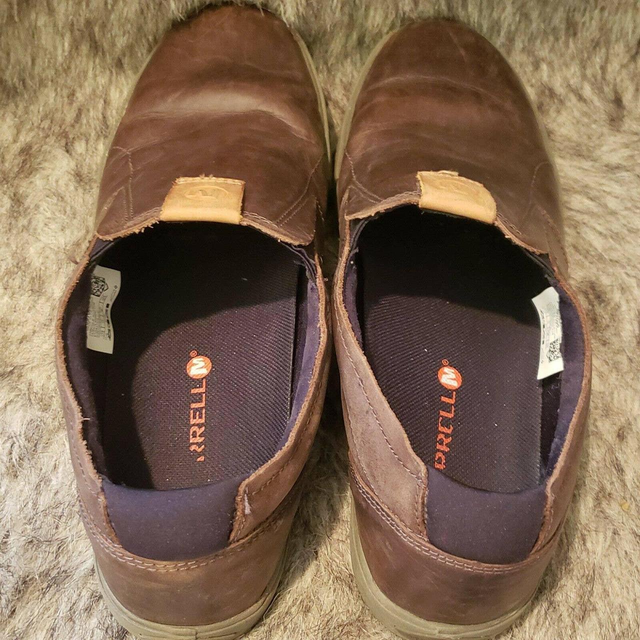 Merrell Barkley MOC Men s Brunette Moccasin 11.5M