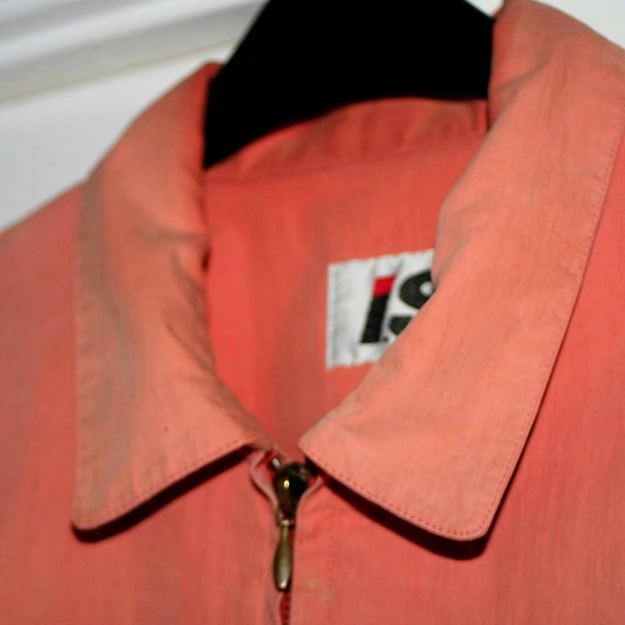 Vintage Issey miyake bomber jacket salmon pink Depop