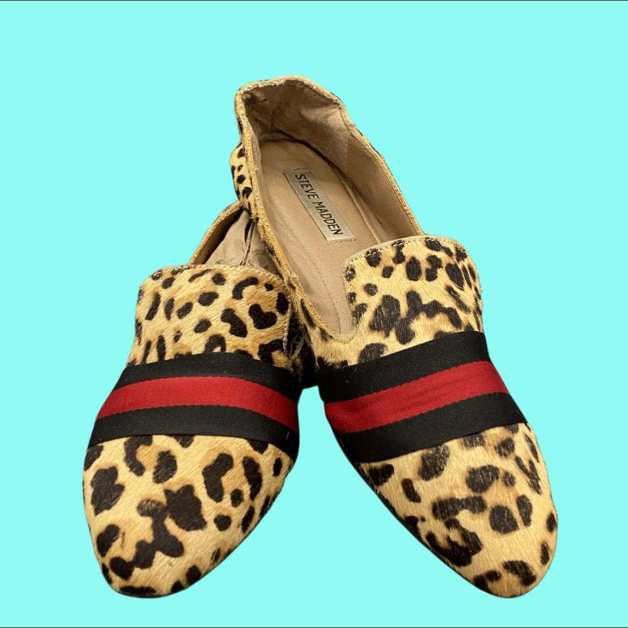 Leopard flats best sale steve madden