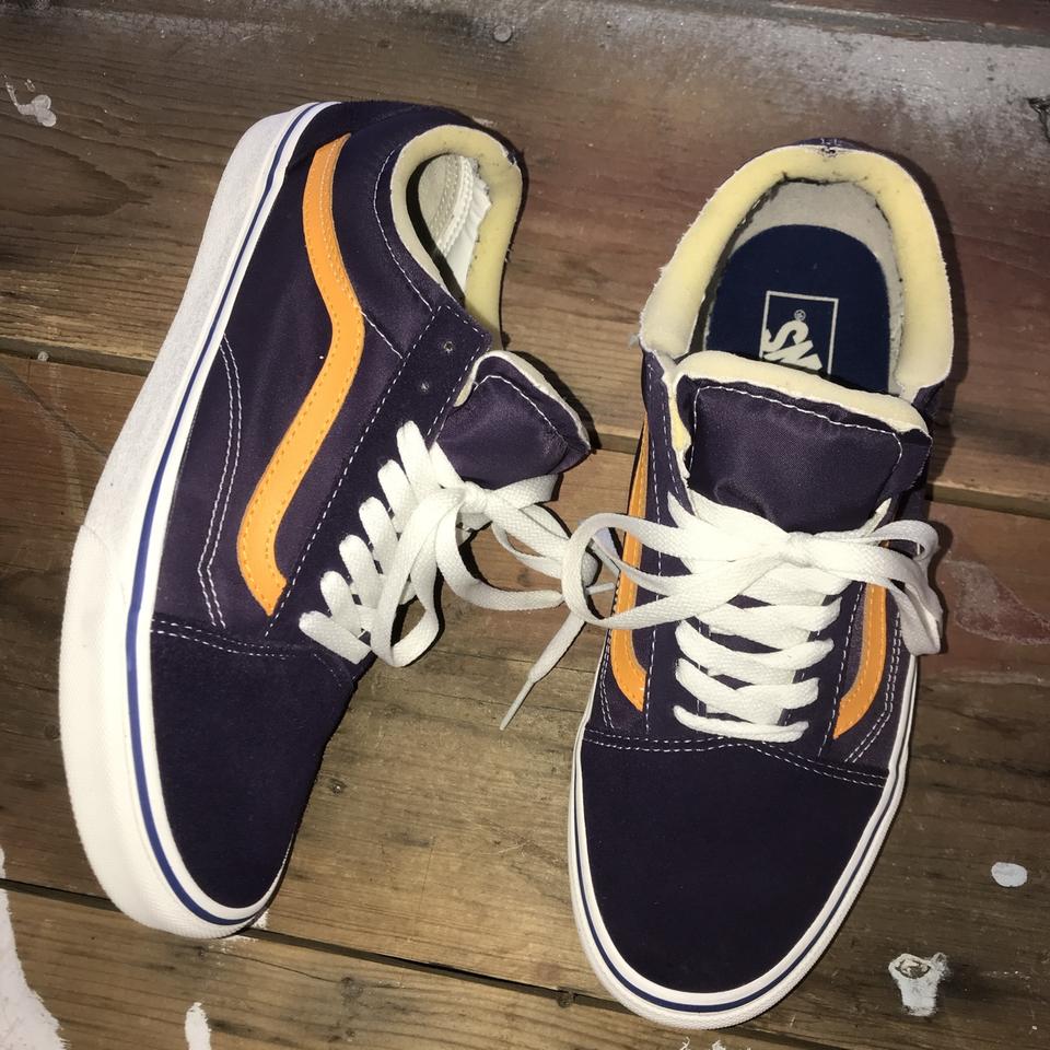 Vans old skool sales navy yellow