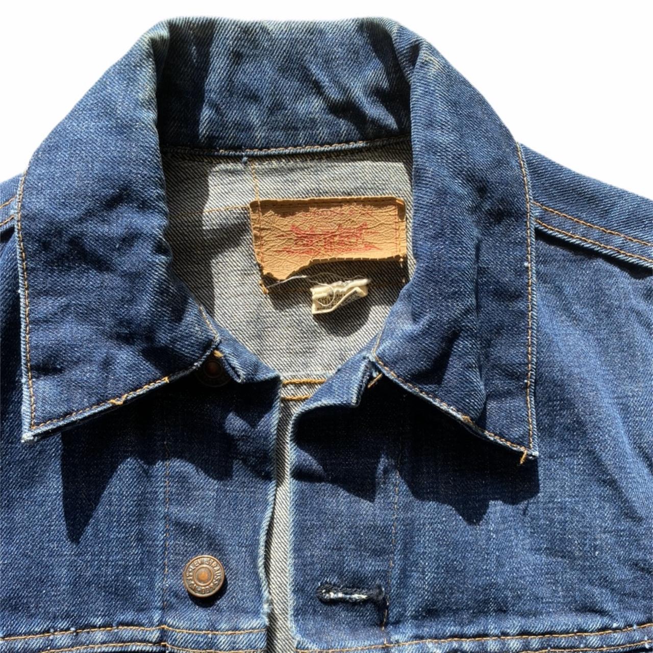 Crazy Vintage 80/90’s Levi’s Denim Jacket with...