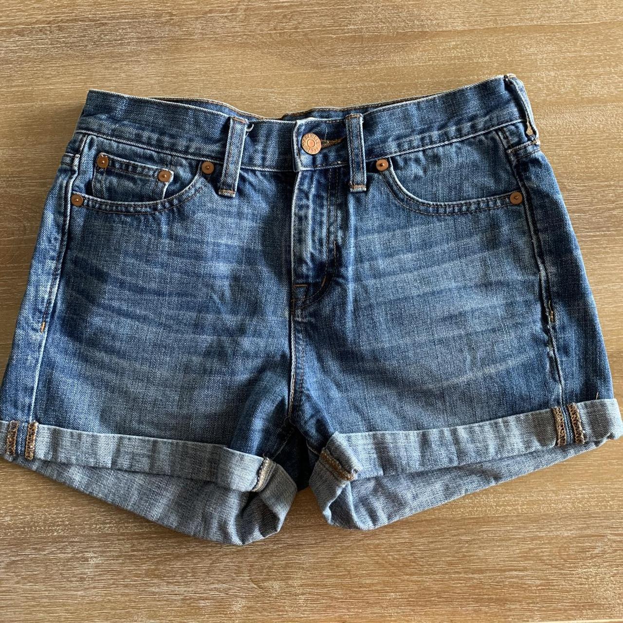 Madewell Women's Blue Shorts | Depop