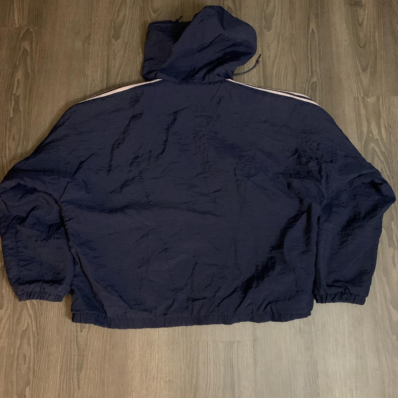 Vintage Adidas D8 F192 Navy blue jacket. In great... - Depop