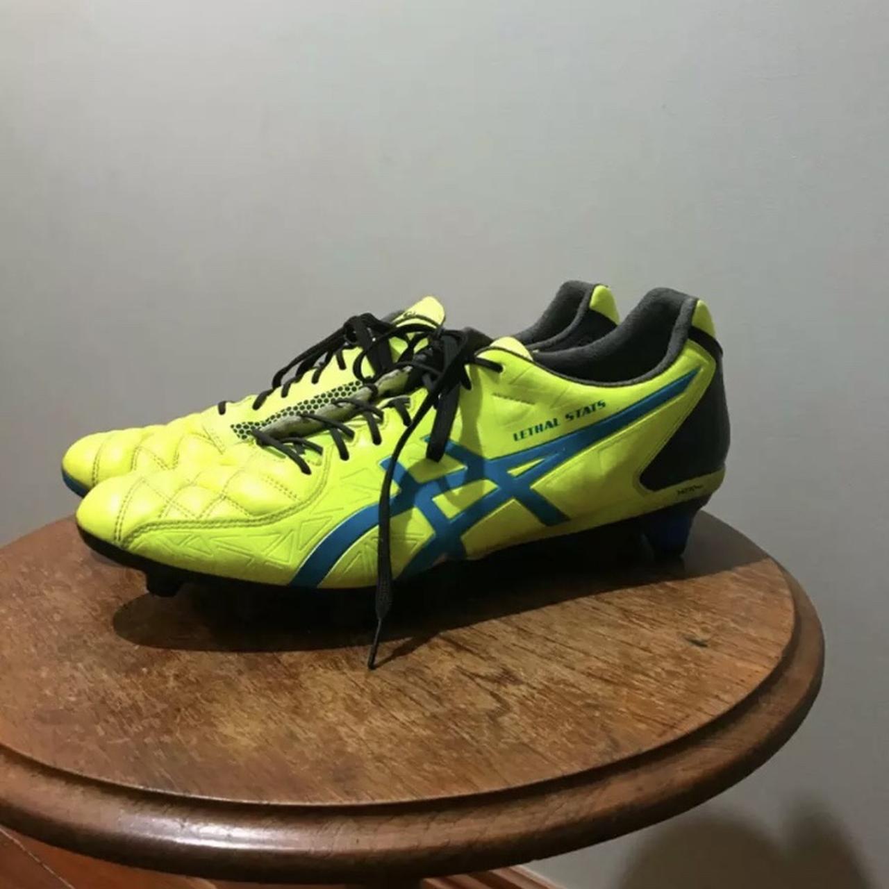 ASICS Lethal Stats 4 Football Boots Size US. Depop