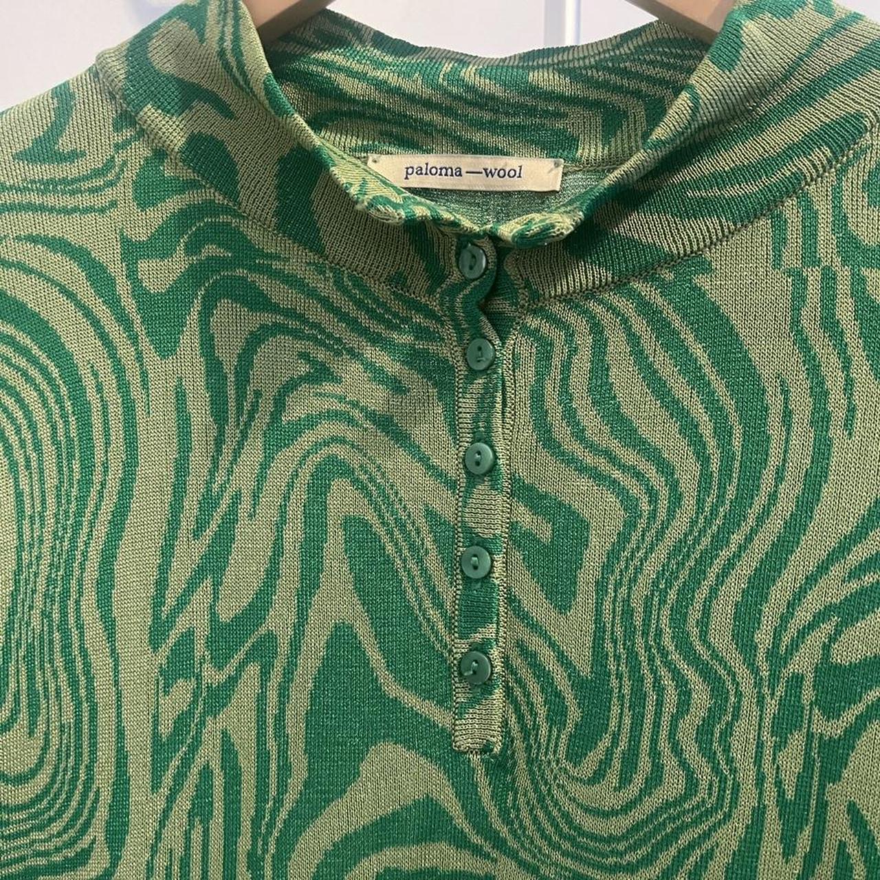 PalomaWool Cindy Top in Green. Not available online - Depop