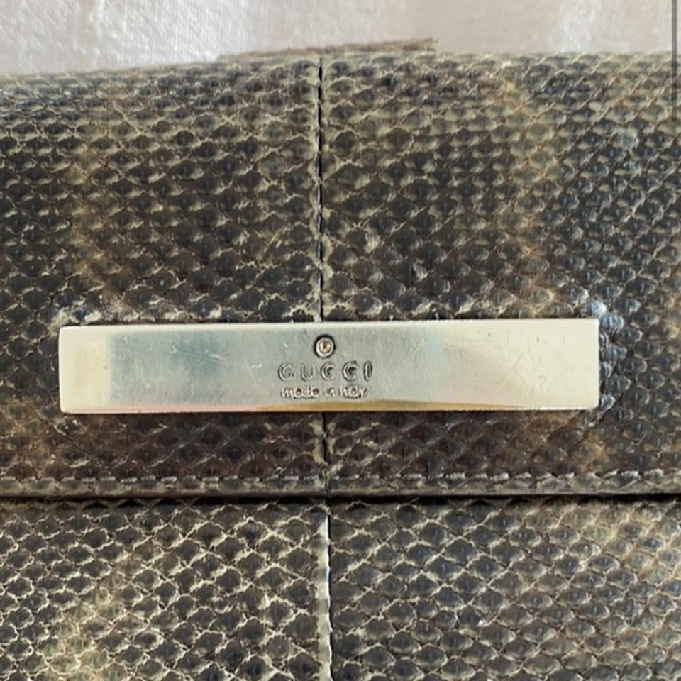 Gucci GG Snake print wallet ​​Made in - Depop
