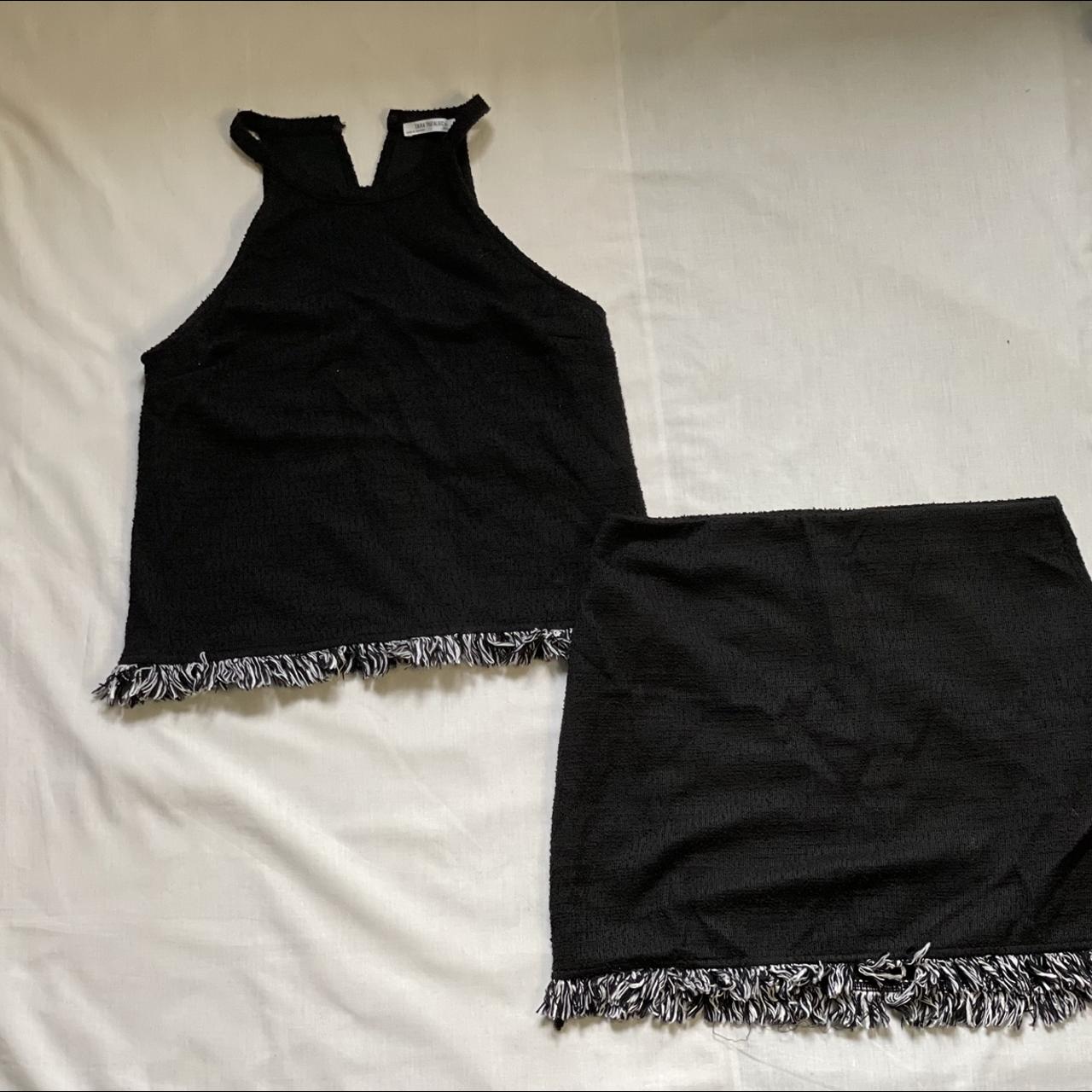 Zara CO ORD Set Top size Small Skirt size Medium... Depop