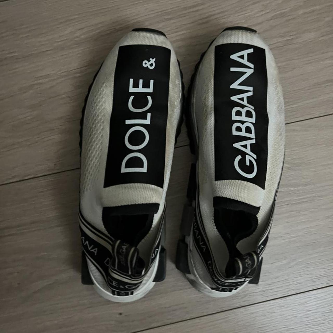 Dolce & Gabbana Women's Black and White Trainers (2)