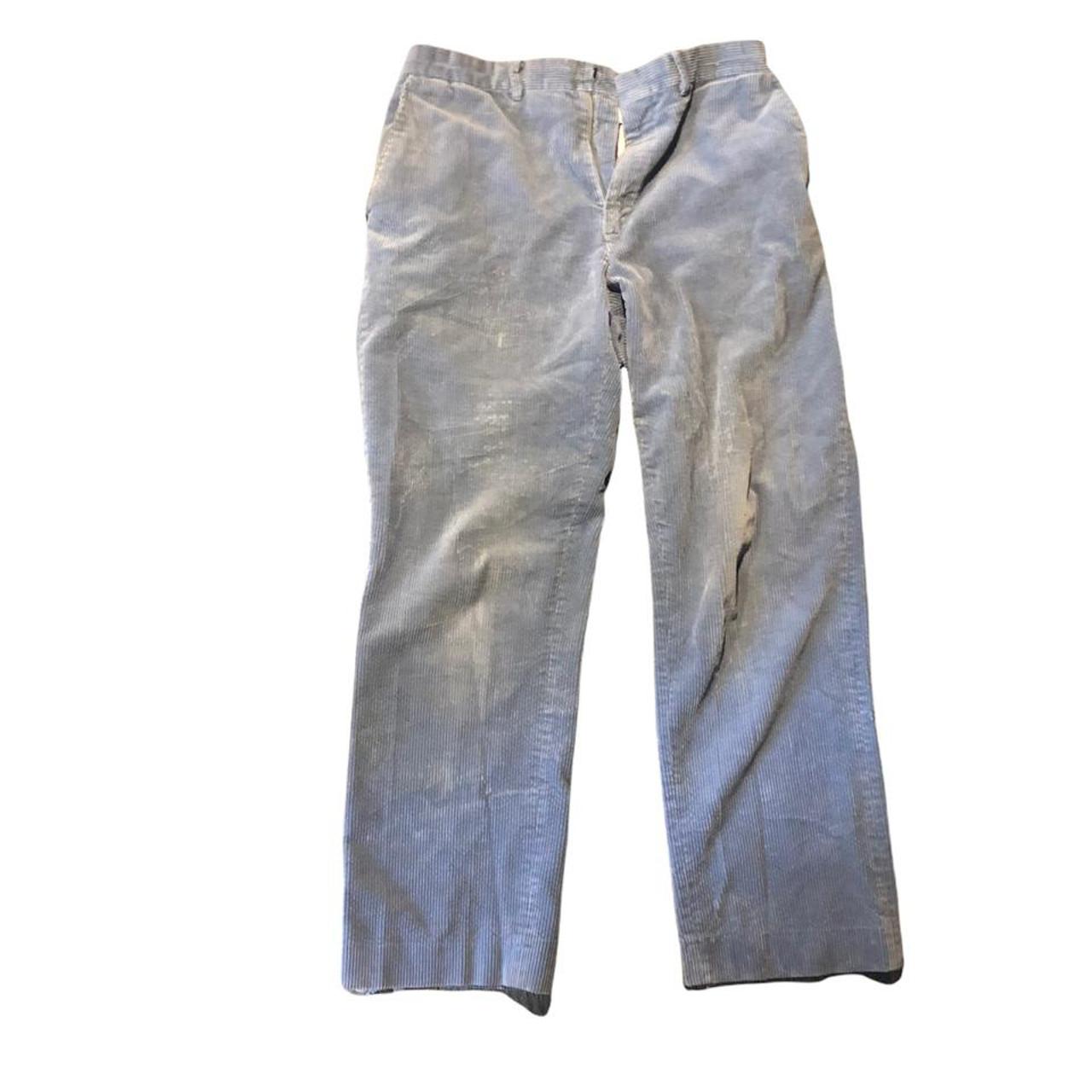 Light wash Blue Corduroy Pants -No tags but fits... - Depop