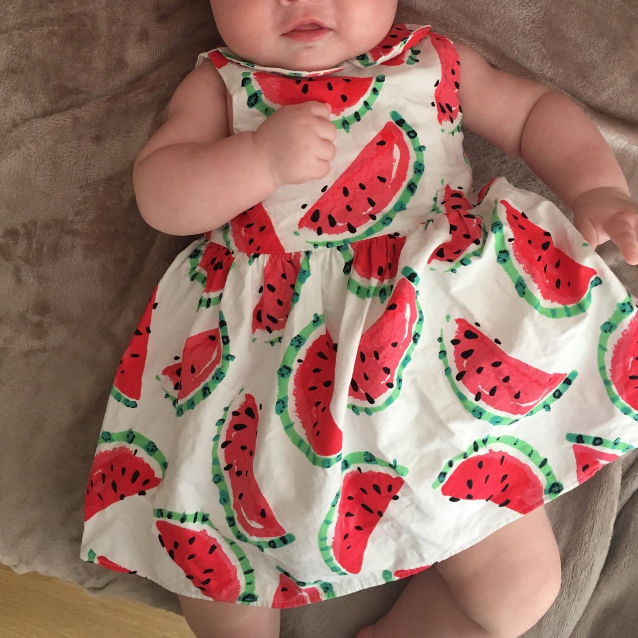 Baby girl watermelon sales outfit