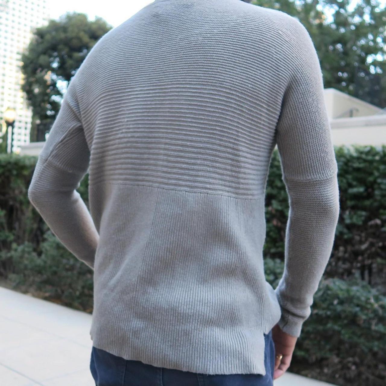 Archive Knit Helmut Lang Grey Long Sleeve Shirt...