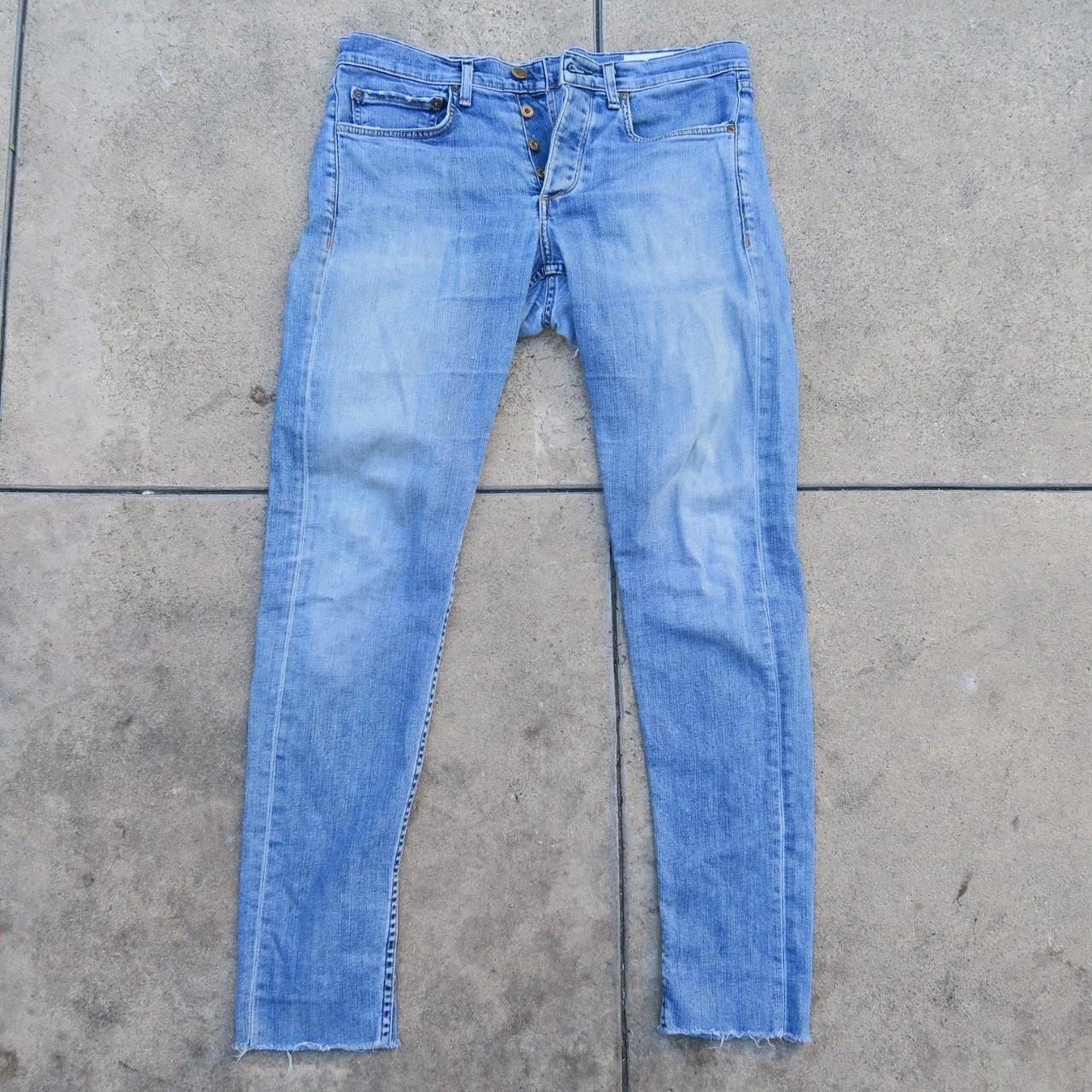 rag-bone-men-s-blue-and-gold-jeans-depop