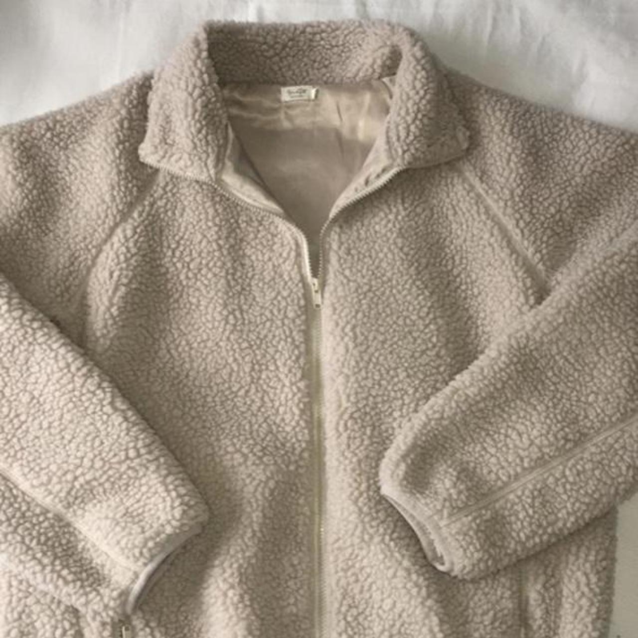 brandy melville teddy jacket