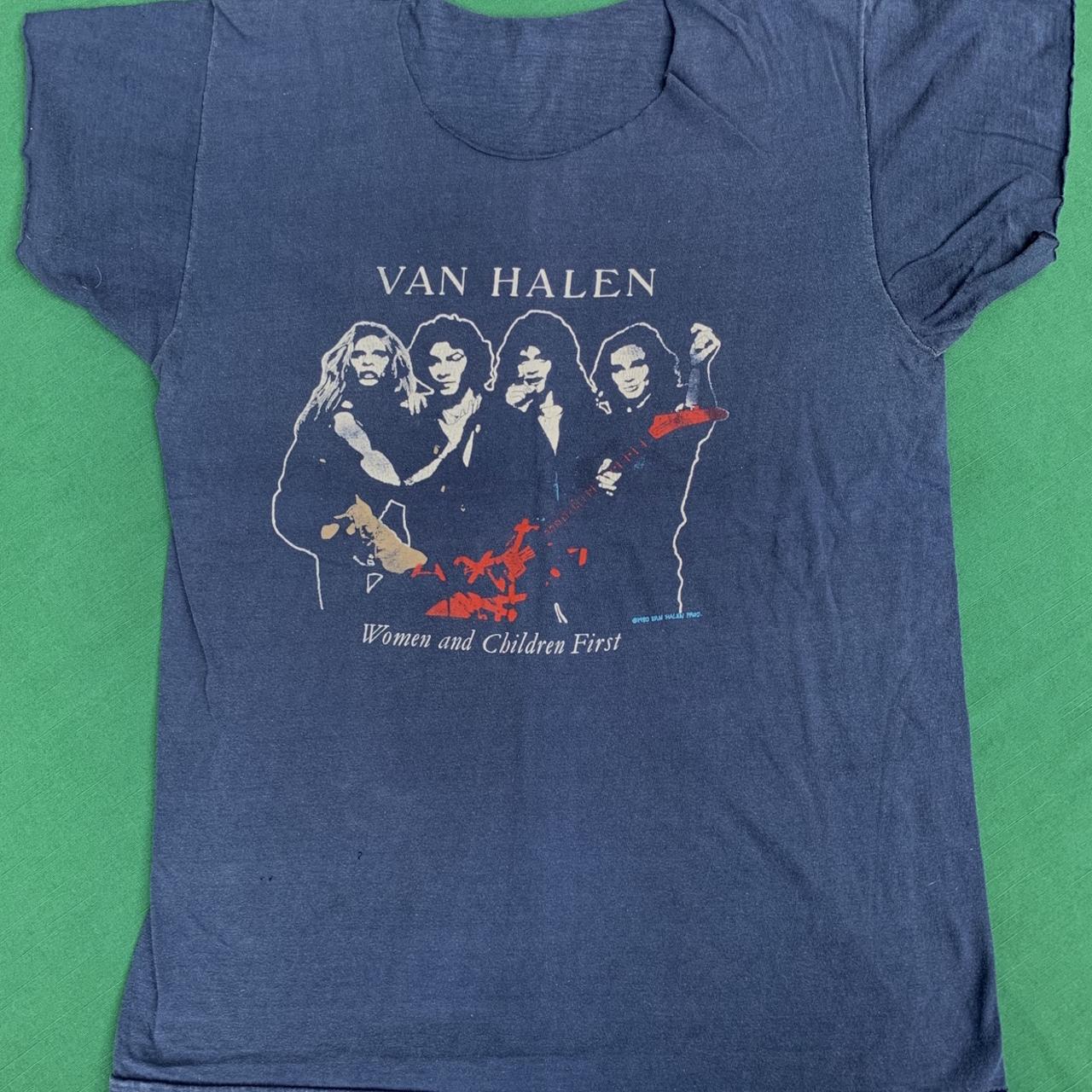 Van Halen 1980 concert Neck and sleeve