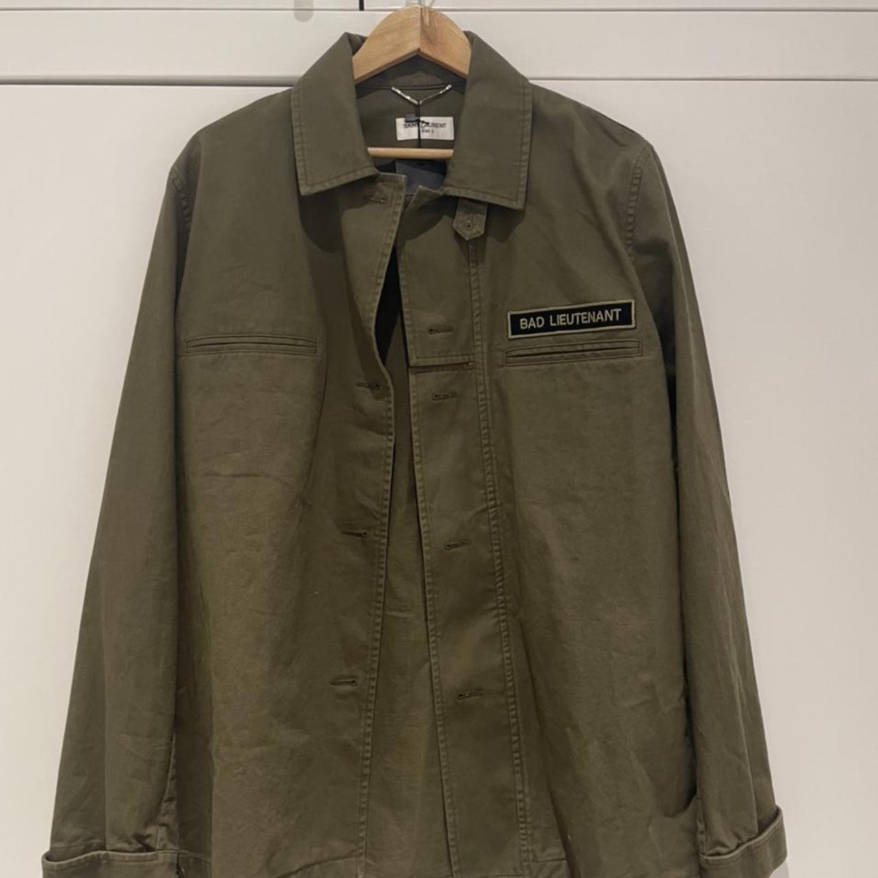 Saint laurent bad deals lieutenant jacket