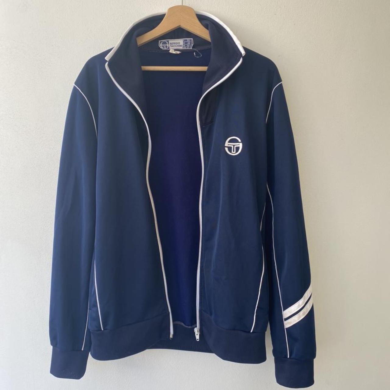 felpa con zip Sergio Tacchini.🦋 size L. felpa... - Depop