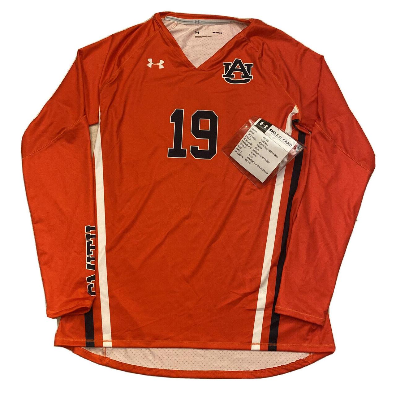 Under Armour Auburn Tigers Long Sleeve Volleyball Jersey Women's L