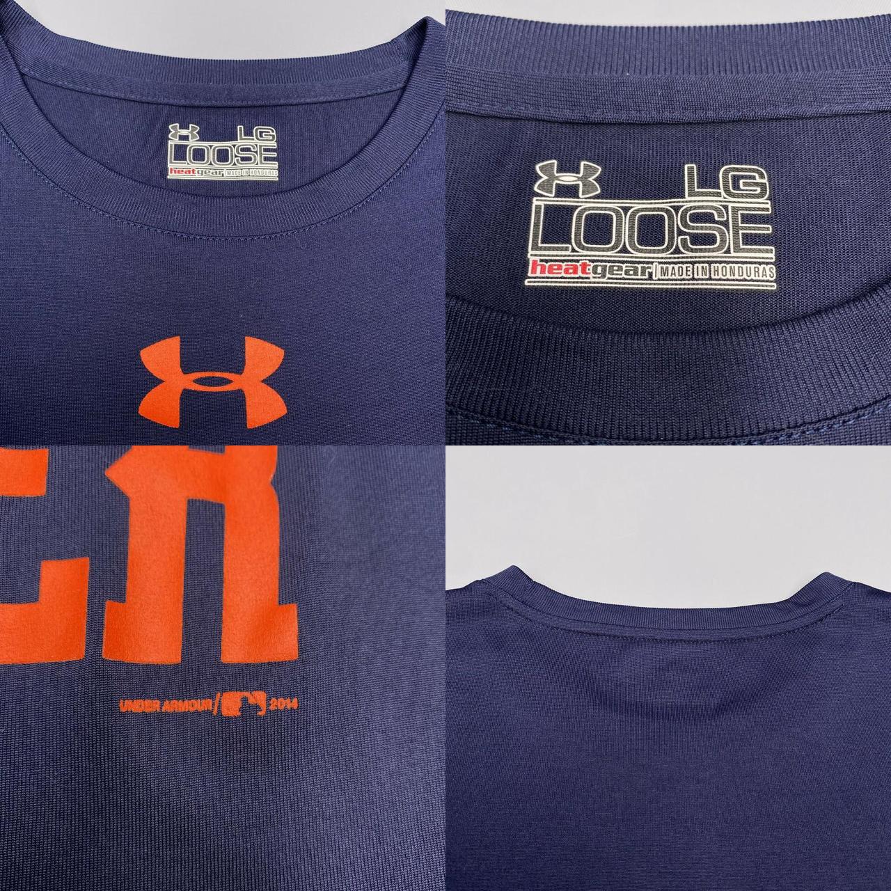 Under Armor Detroit Tigers dry fit shirt- small, - Depop