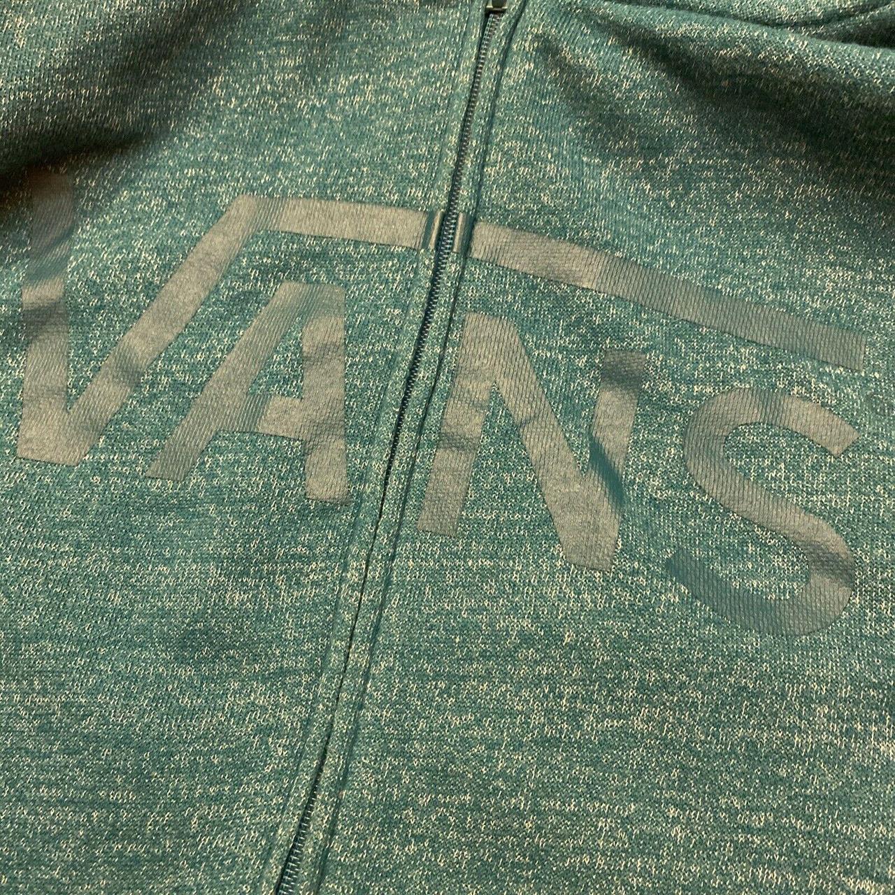 Vans Off The Wall Full Zip Hoodie Sweatshirt Mens Sz... - Depop