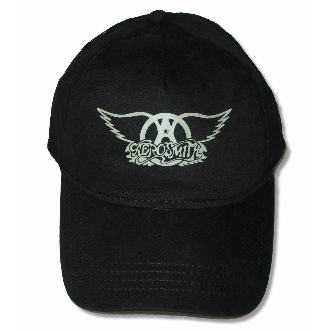 Aerosmith Wings Black Cap NEW Size:... - Depop