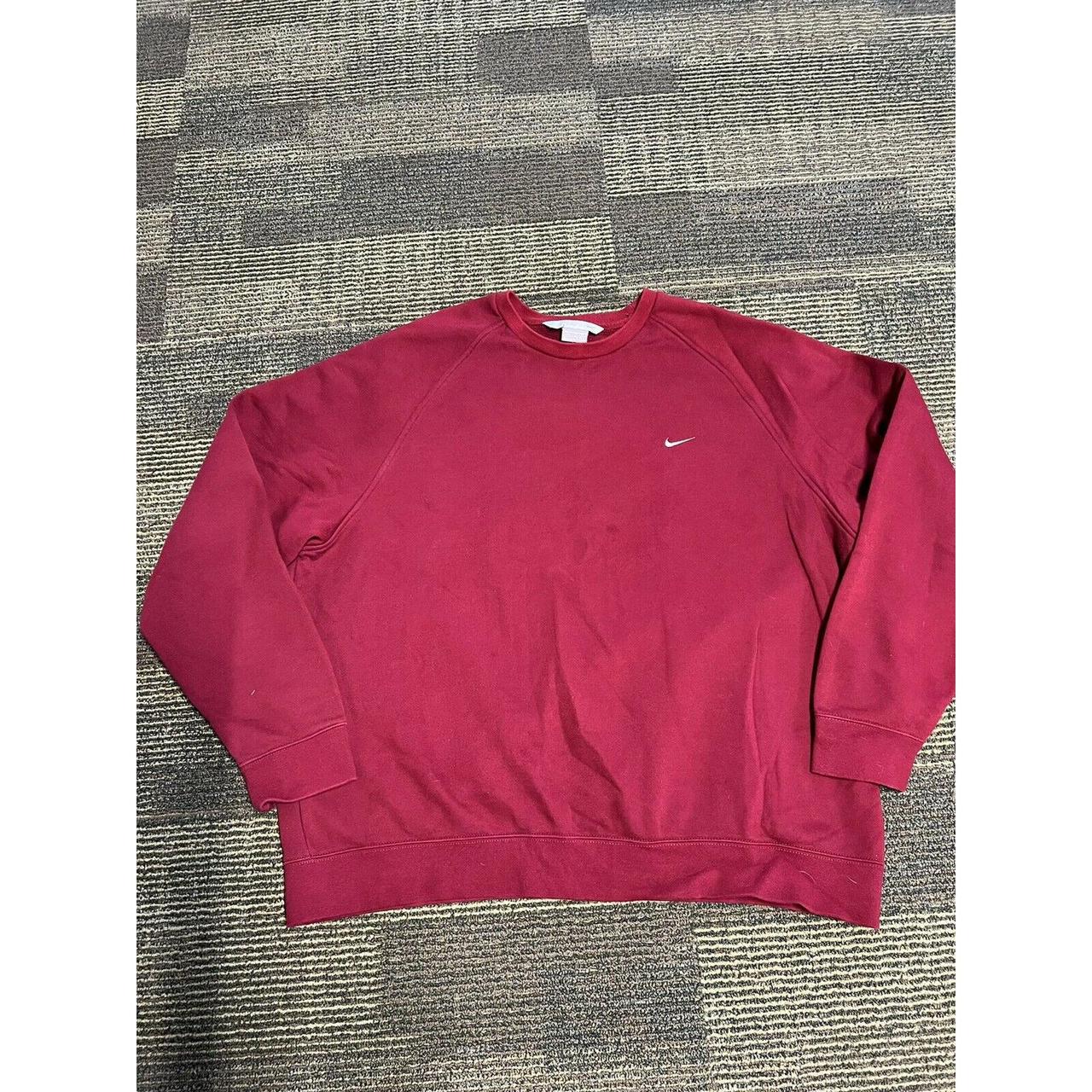 vintage maroon sweatshirt