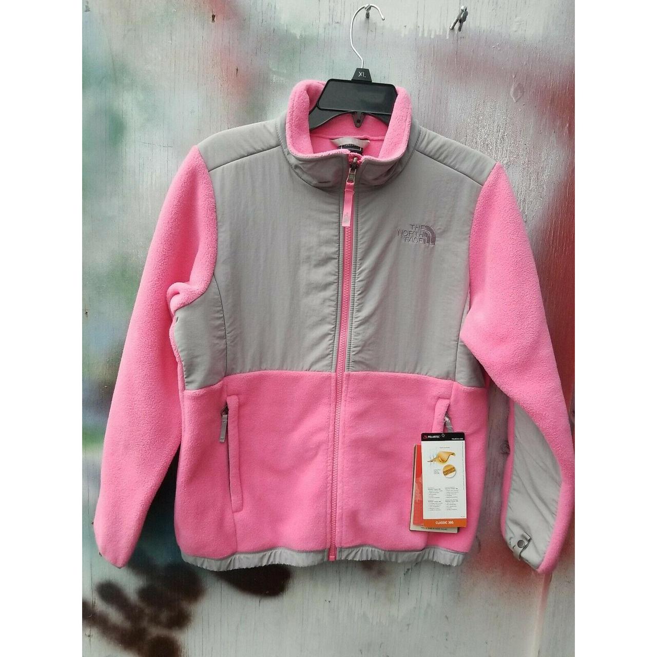 north face denali jacket pink