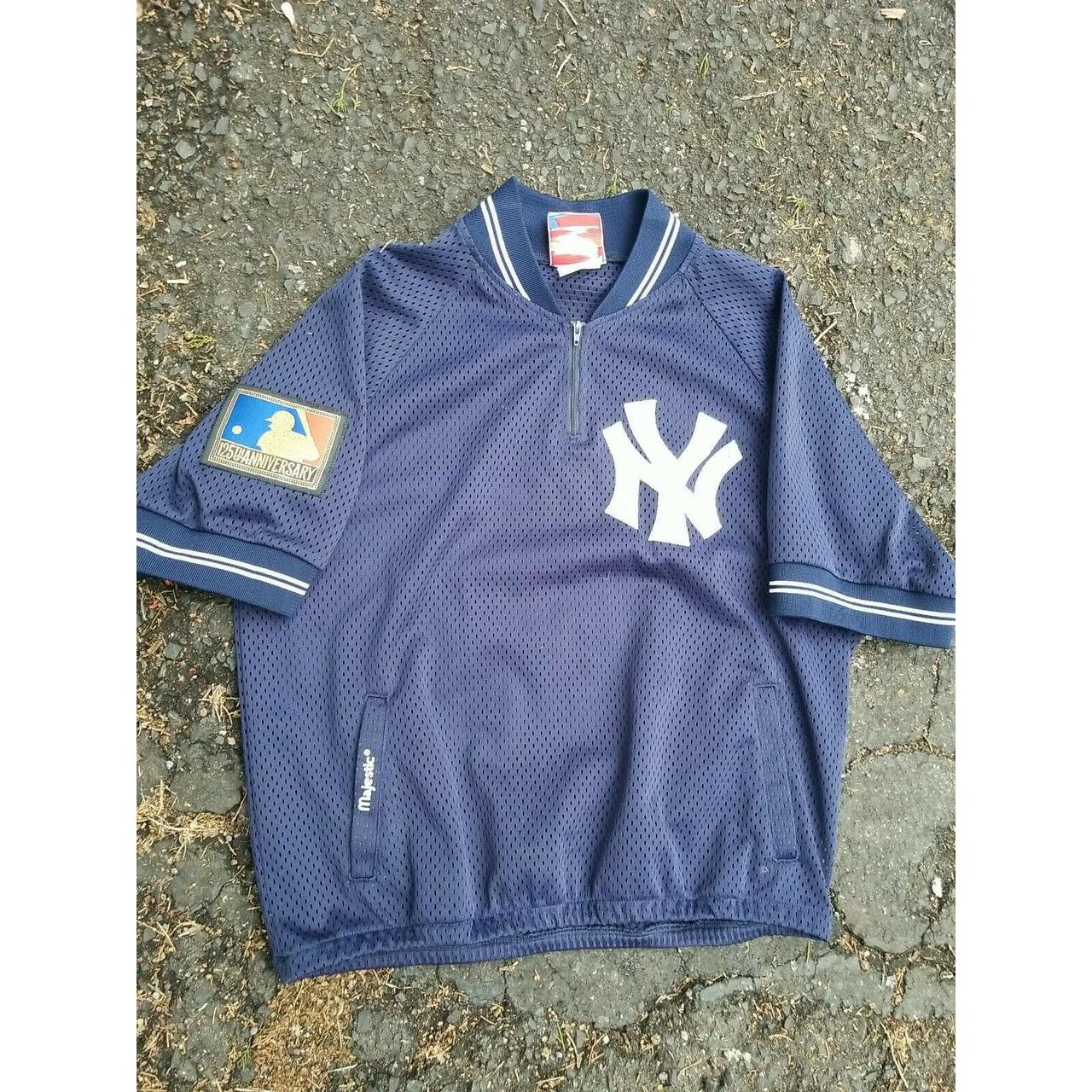 Vintage 90's Majestic Athletic New York Yankees - Depop