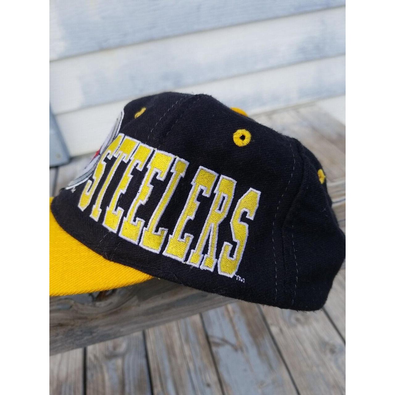 Vintage Steelers Hat. Steelers Starter fitted hat. - Depop