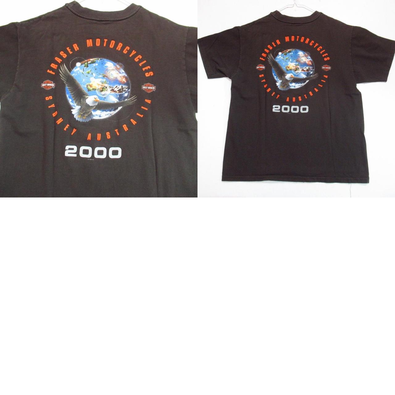 VINTAGE 2000 Harley Davidson T Shirt Sydney... Depop