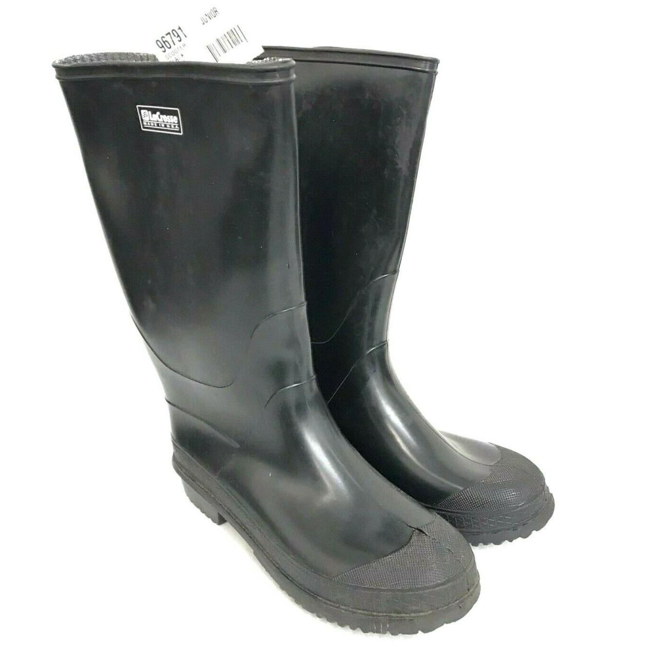 men's pull on rubber boots