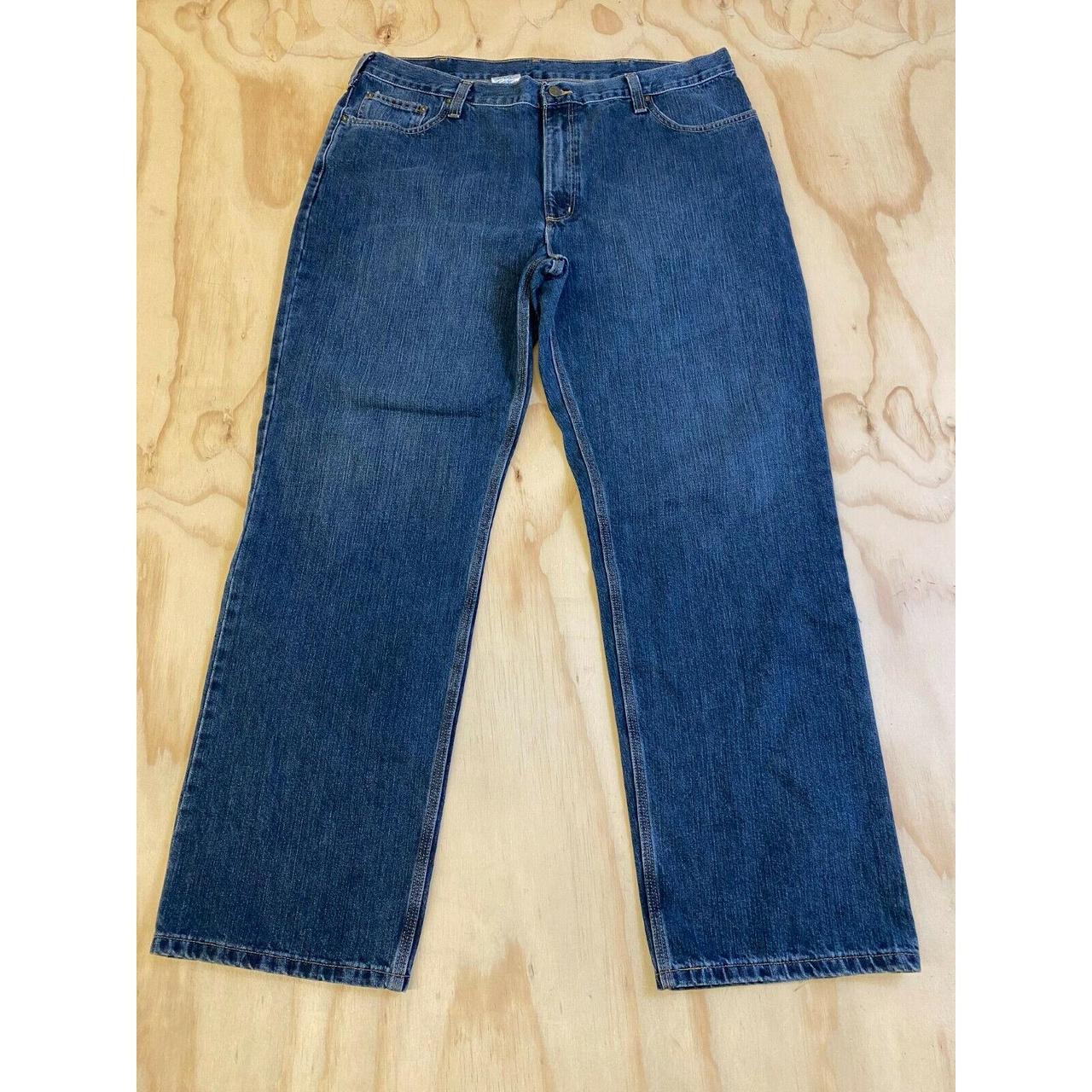 Carhartt Jeans Mens 40x32 Relaxed Fit Med Wash