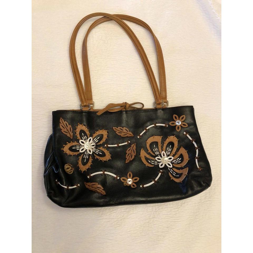 NWT Isabelle Handbag Small Black Vegan Leather w/ - Depop